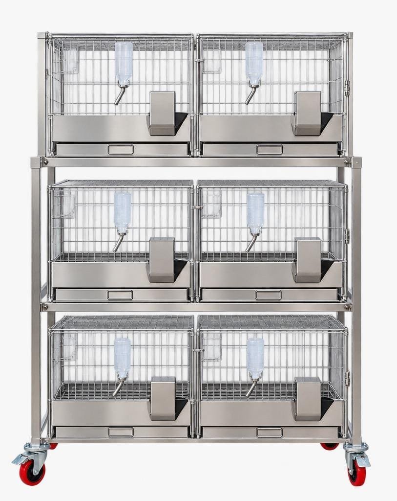 Rat Sliding Cage Rack